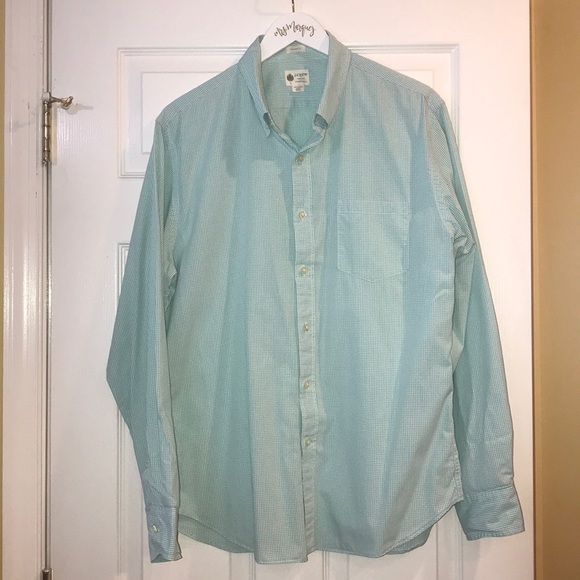 J. Crew Other - J Crew Seafoam Green Men’s Button Down Shirt L